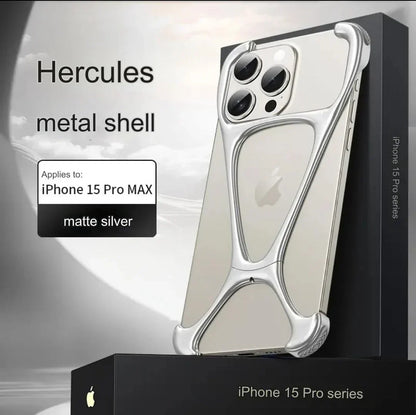 Armor King Metal Frameless Cover for iPhone