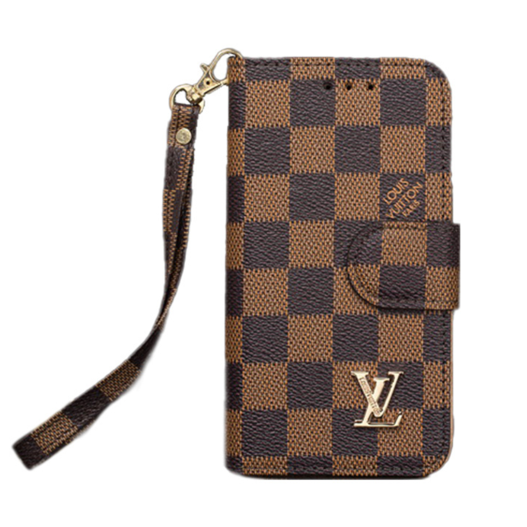 'LV' CHESSBOARD WALLET | Shine