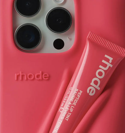 Rhode Lip Phone Case 'Guava Spritz' and Tint + Lipstick Combo