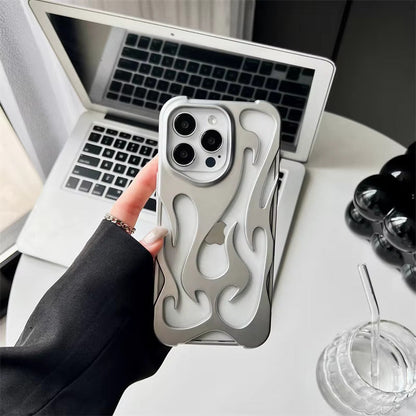 2025 Flame Shock Proof iPhone Metal Case