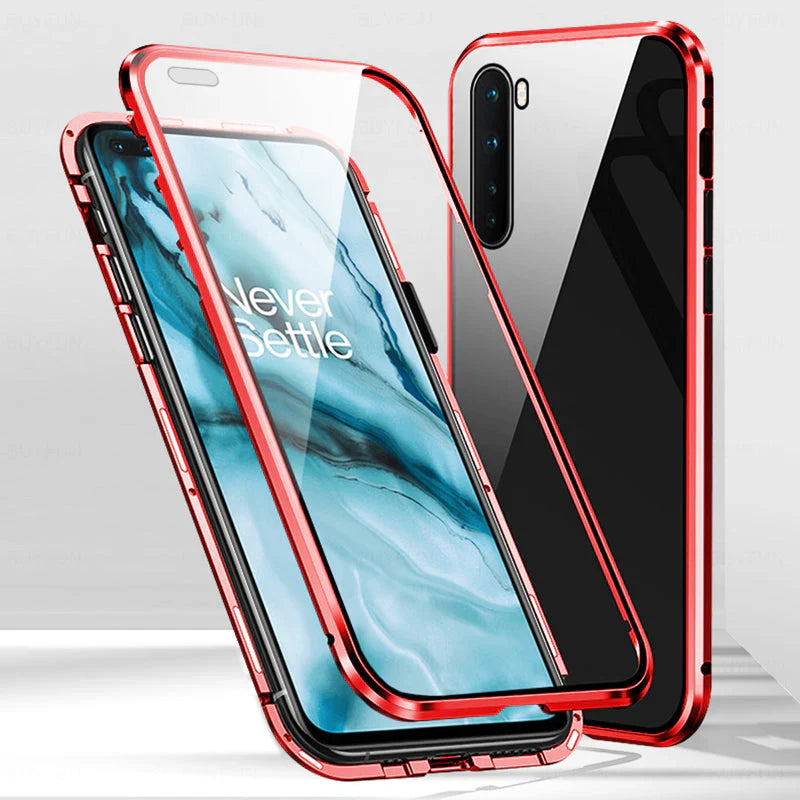 2024 OnePlus Magnetic Glass Double-Sided Privacy Phone Case  (Buy 1 Get 1)