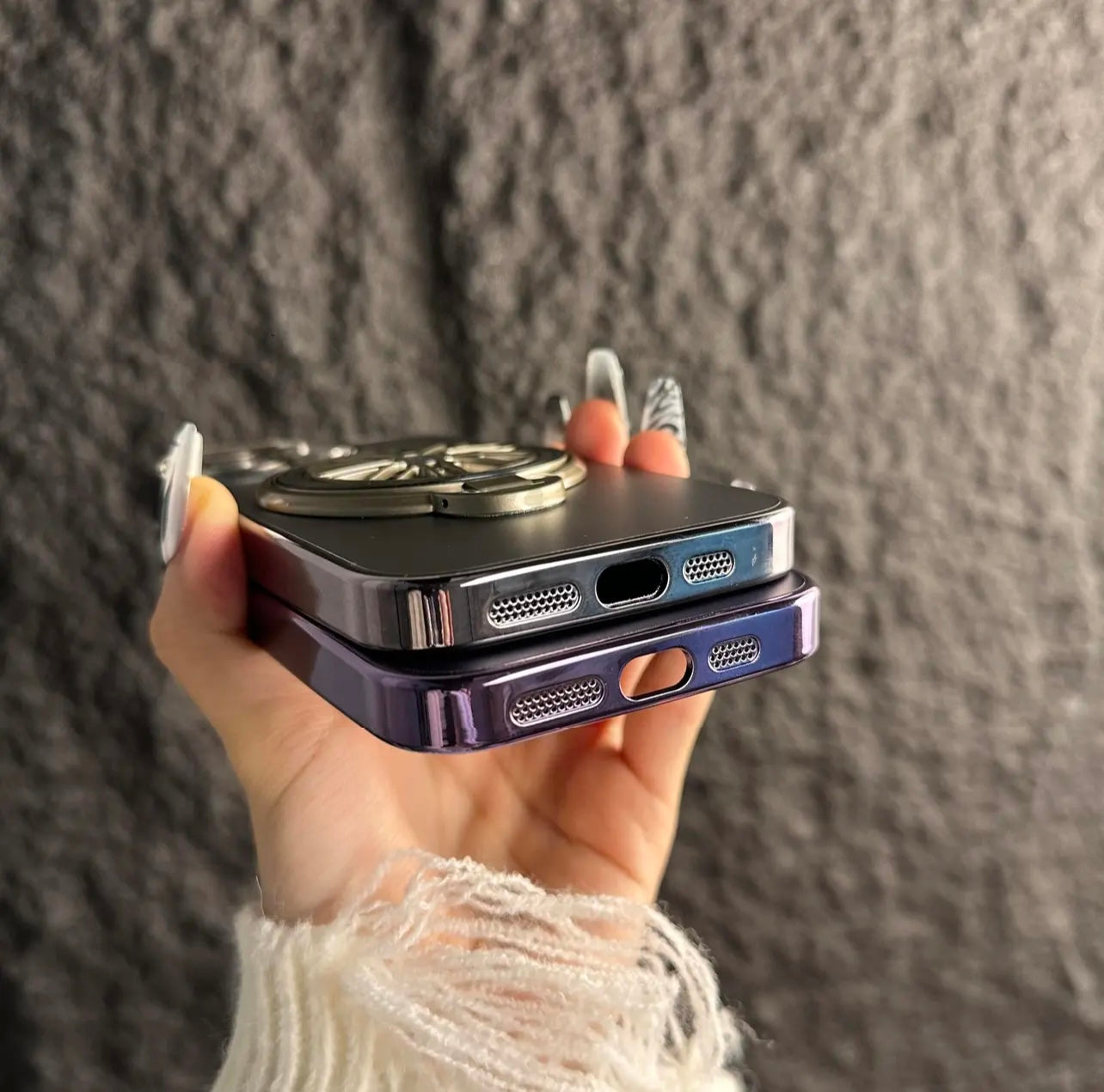 Gyroscope Magnetic Stand iPhone Case