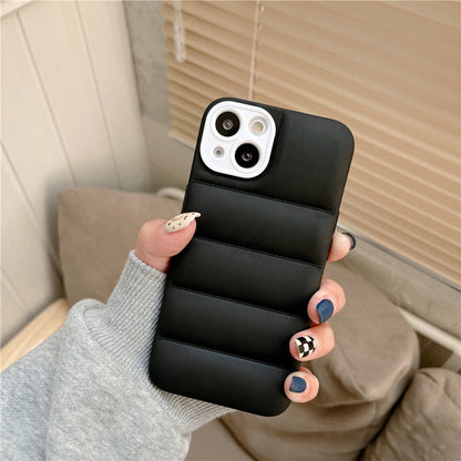 Puffer Series -Blue iPhone Case (Buy 1 Get 1 Free)