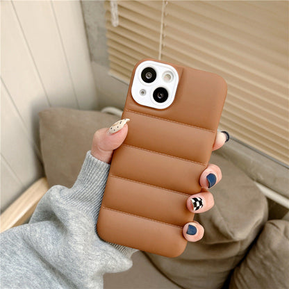 Puffer Series -Blue iPhone Case (Buy 1 Get 1 Free)