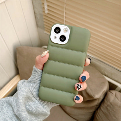 Puffer Series -Blue iPhone Case (Buy 1 Get 1 Free)