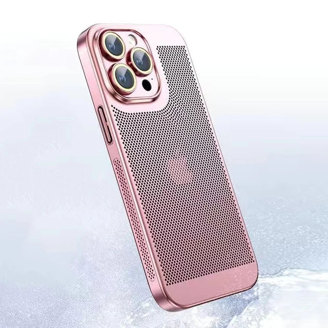 Cooling Metal Phone Case for iPhone