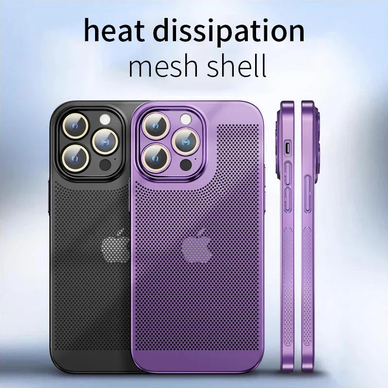 Cooling Metal Phone Case for iPhone