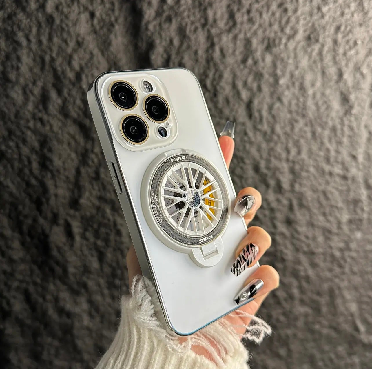 Gyroscope Magnetic Stand iPhone Case