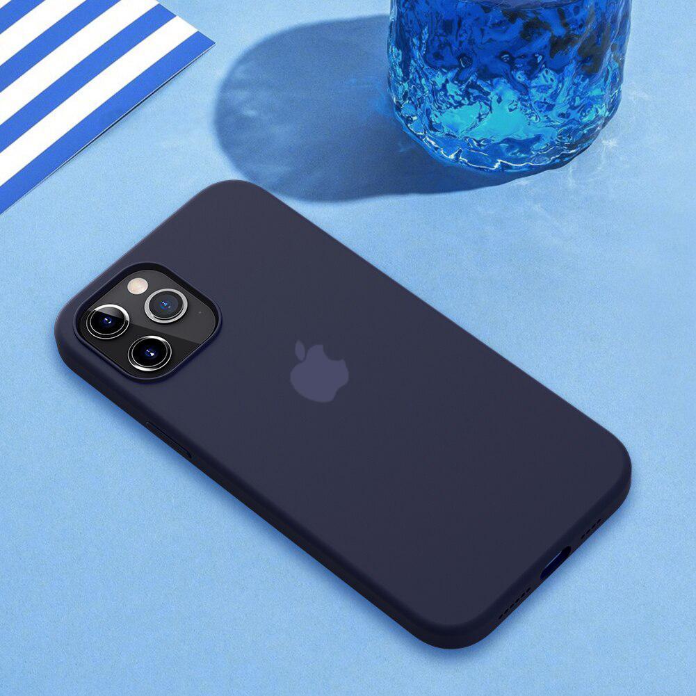 iPhone 12 Pro Max Liquid Silicone Logo Case