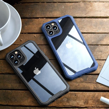 iPhone 12 Mini Durable Shockproof Refraction Fiber Case