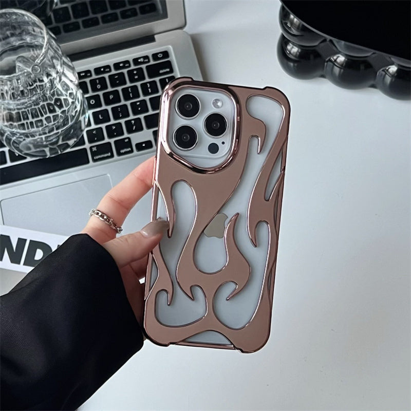 2025 Flame Shock Proof iPhone Metal Case