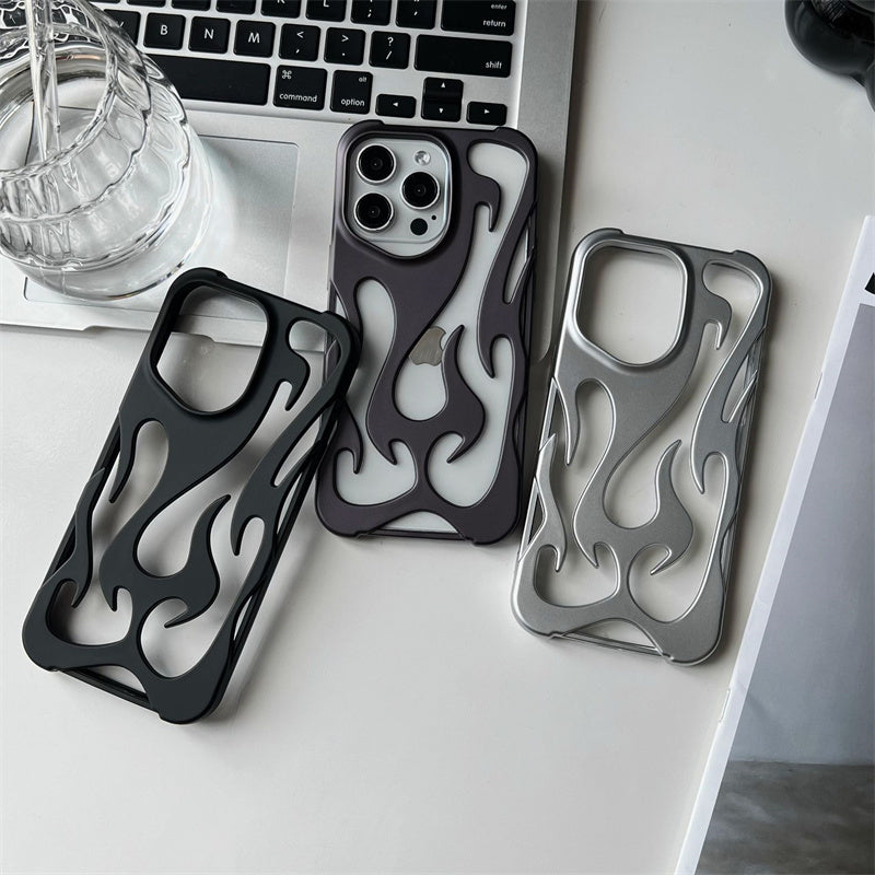 2025 Flame Shock Proof iPhone Metal Case