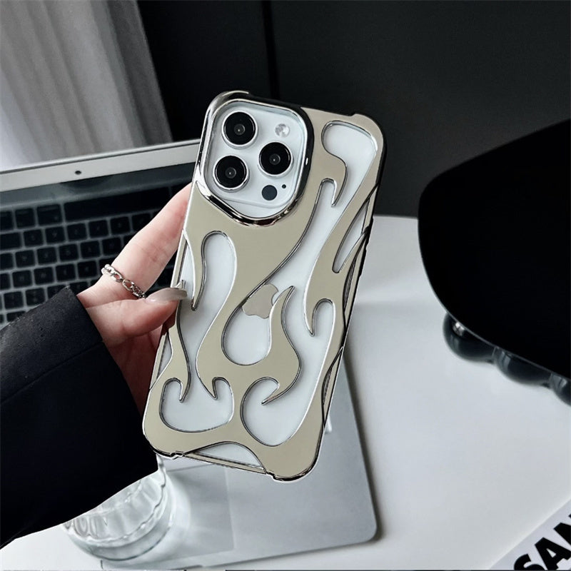 2025 Flame Shock Proof iPhone Metal Case