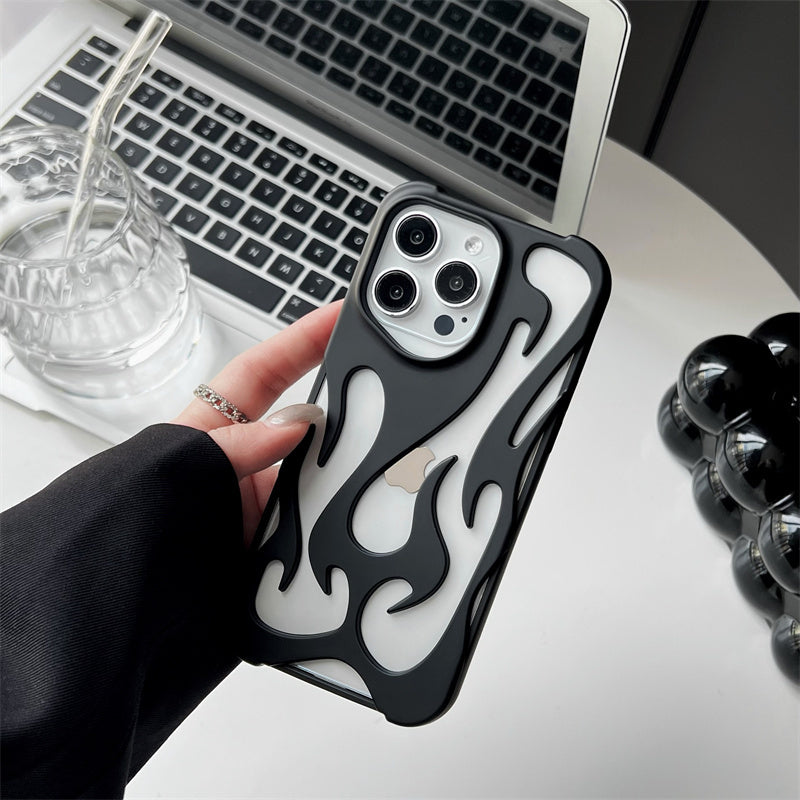 2025 Flame Shock Proof iPhone Metal Case