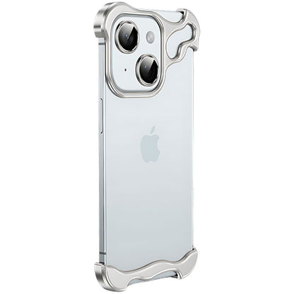 Alien Skeleton Frameless Metal Case with Camera Protector