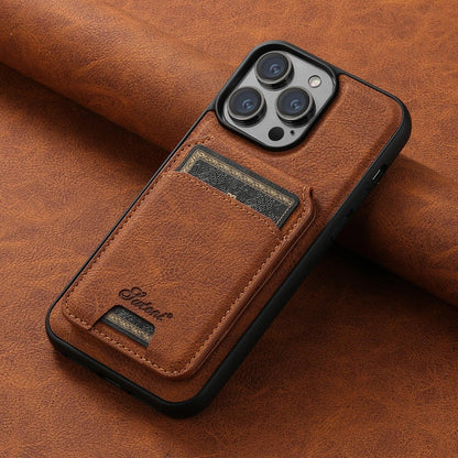 Premium Leather Magsafe iPhone Wallet Case