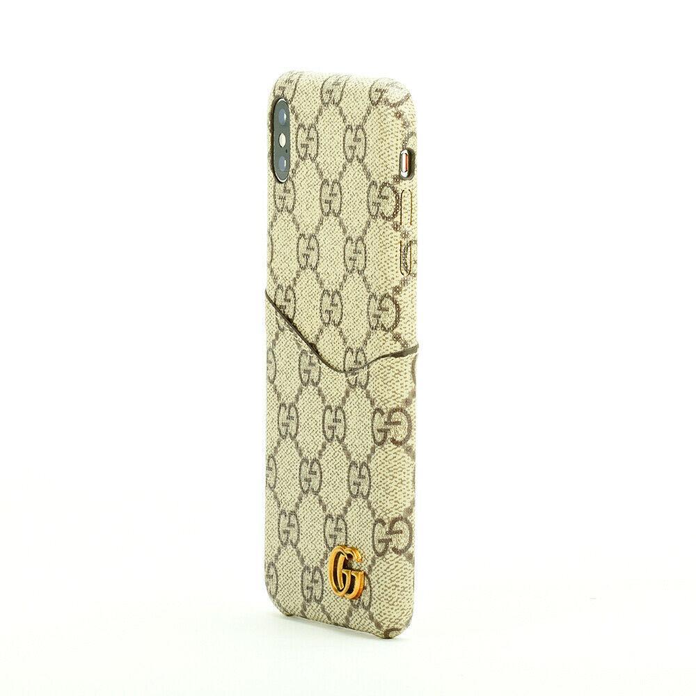 Classic GG Card-Holder iPhone Case |Shine