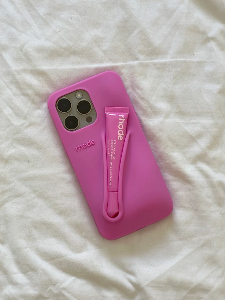 Rhode Lip Phone Case 'Shortcake' and Tint + Lipstick Combo