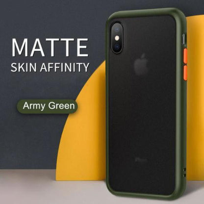 iPhone XS Max Luxury Shockproof Matte Finish Case